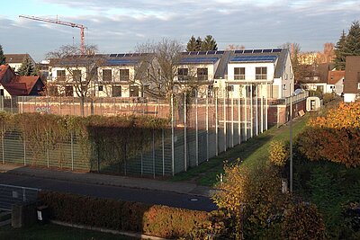 Photovoltaik-Dachanlagen auf Familienhäusern in Grünwinkel